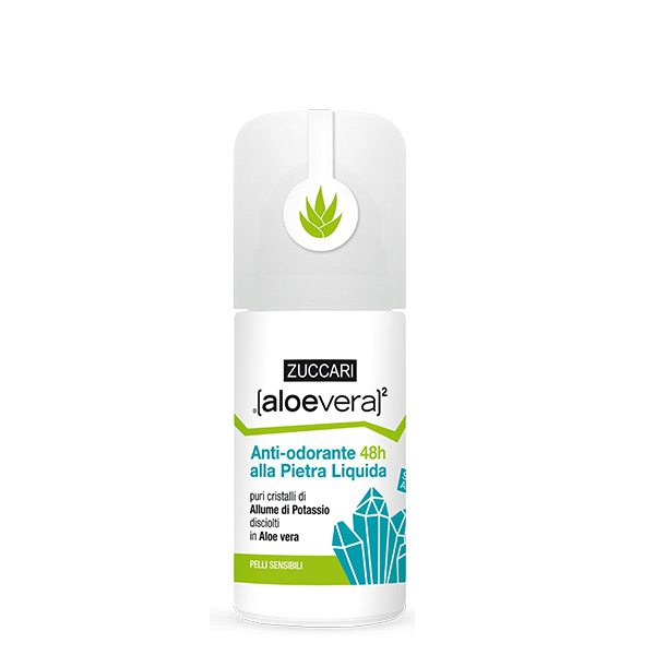 Aloevera2 Anti-odorante 48H alla Pietra Liquida Roll-on 50 ml - Dolomiti e Natura