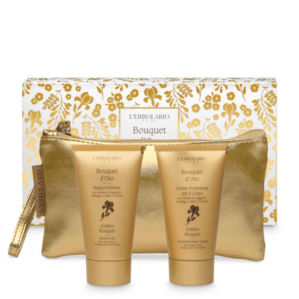 L'Erbolario Bouquet D'Oro Beauty-Pochette Edizione Limitata - Dolomiti e Natura