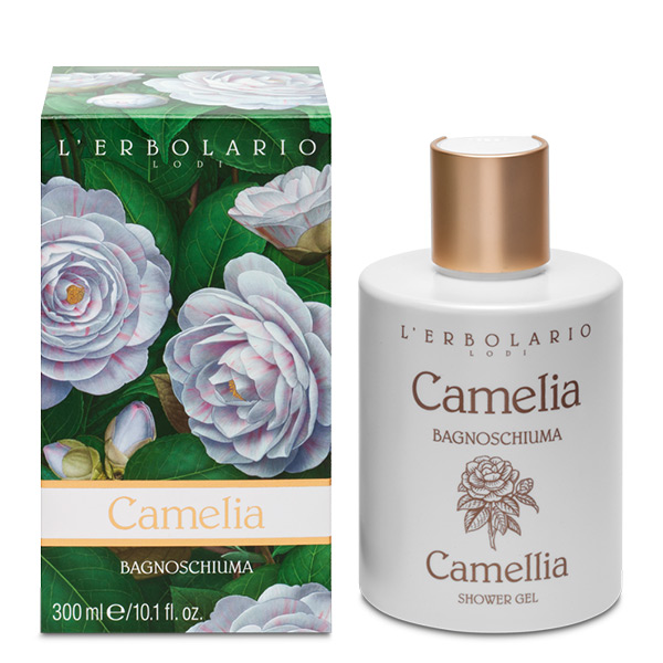 L'Erbolario Camelia Bagnoschiuma 300 ml - Dolomiti e Natura