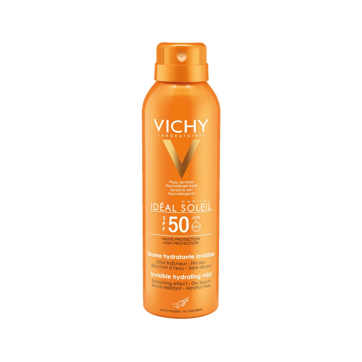 Vichy Solare Spray SPF 50+ Invisibile Idratante 200 ml - Dolomiti e Natura