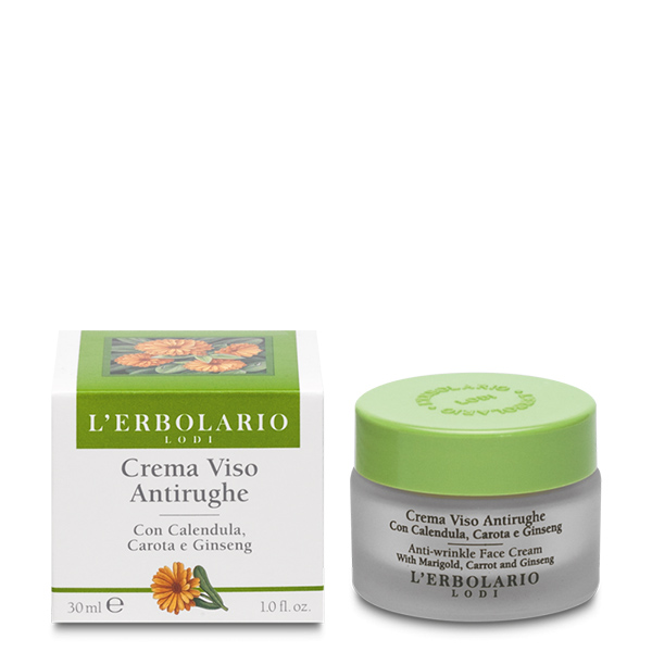 L'Erbolario Crema Viso Antirughe 30 ml - Dolomiti e Natura