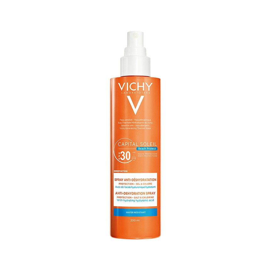 Vichy Capital Soleil Beach Protect SPF 30 Spray 200 ml - Dolomiti e Natura