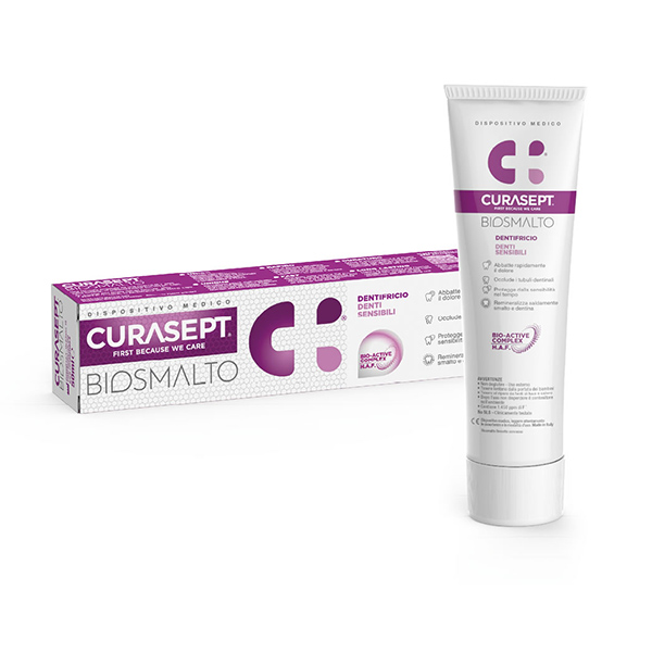 Curasept Biosmalto Dentifricio Denti Sensibili 75 ml - Dolomiti e Natura