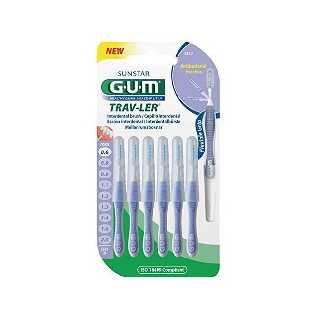 Gum Trav-Ler 0,6 Scovolino Promo 6 Pezzi - Dolomiti e Natura