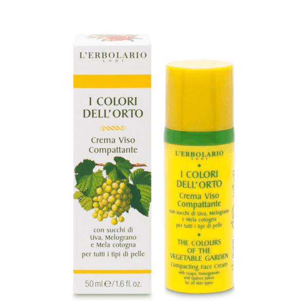 L'Erbolario I Colori Dell'Orto Giallo Crema Viso Compattante 50 ml - Dolomiti e Natura