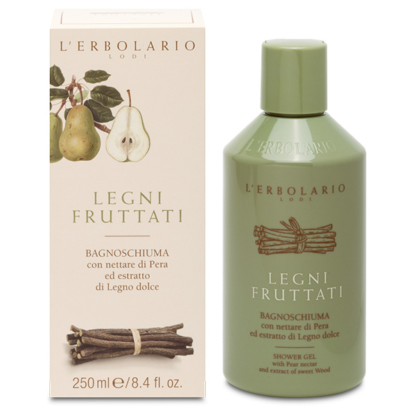 L'Erbolario Legni Fruttati Bagnoschiuma 250 ml - Dolomiti e Natura