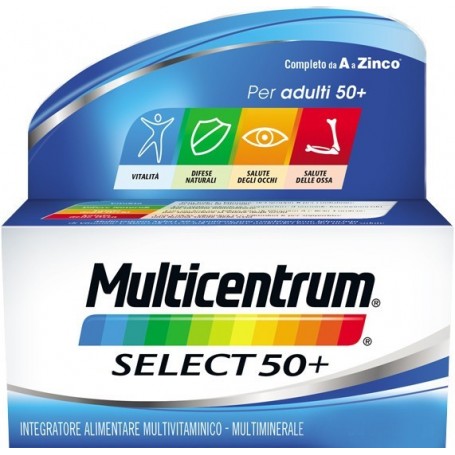 Multicentrum Select 50+ 30 Compresse - Dolomiti e Natura