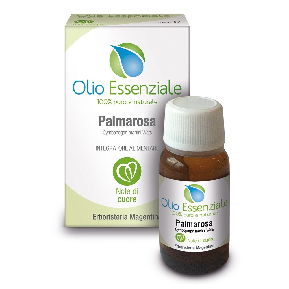 Erboristeria Magentina Olio Essenziale Palmarosa 10 ml - Dolomiti e Natura