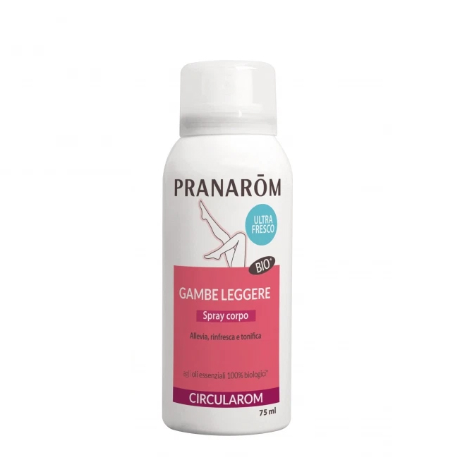Pranarom Circularom Gambe Leggere Spray Corpo 75 ml - Dolomiti e Natura