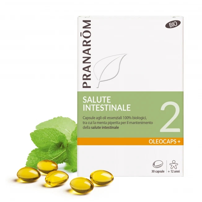 Pranarom Oleocaps 2 Salute Intestinale 30 Capsule - Dolomiti e Natura