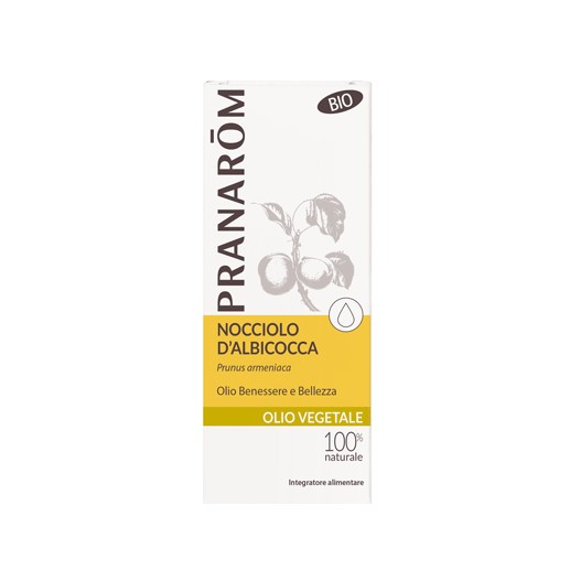 Pranarom Olio Vegetale Bio Nocciolo D'Albicocca 50 ml - Dolomiti e Natura