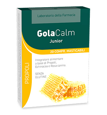 LDF Propoli GolaCalm Junior 20 Compresse Masticabili - Dolomiti e Natura