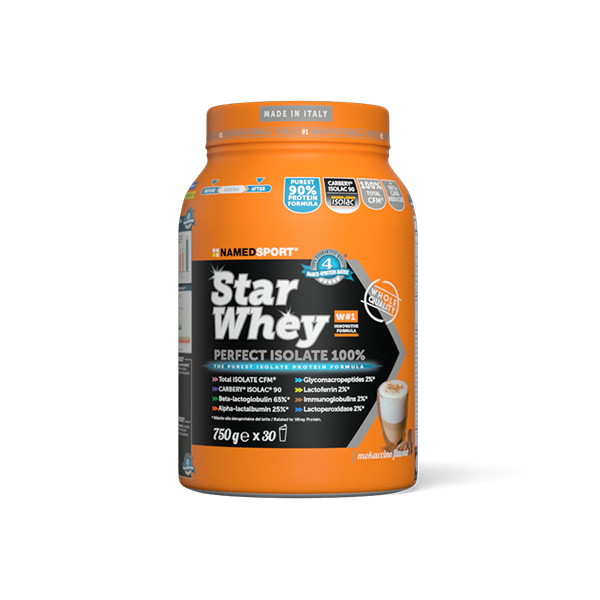 Named Sport Star Whey Mokaccino 750 g - Dolomiti e Natura
