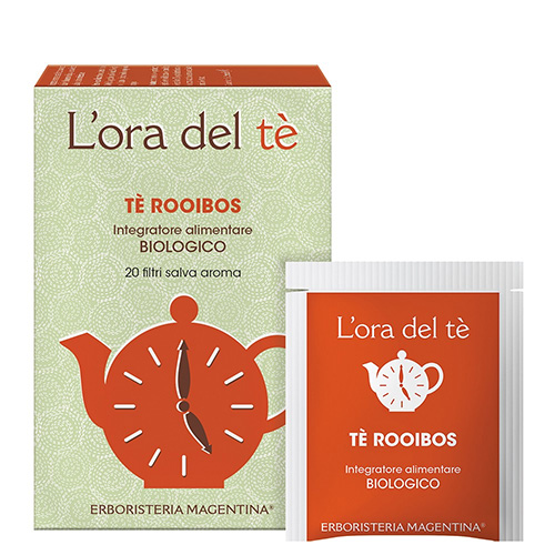 Erboristeria Magentina Tè Rooibos Bio 20 Filtri - Dolomiti e Natura