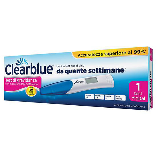 Clearblue Test Di Gravidanza Con Indicatore Settimane  - Dolomiti e Natura