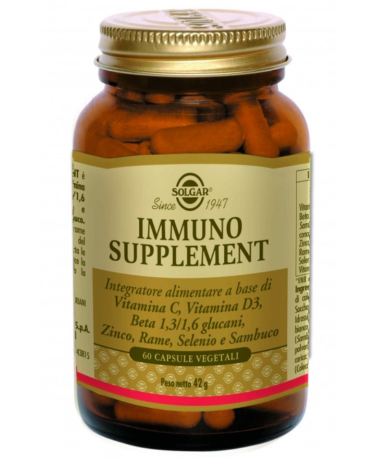 Immuno Supplement 60 Capsule - Dolomiti e Natura