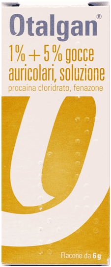 Otalgan 1% + 5% Gocce Auricolari 6 g - Dolomiti e Natura