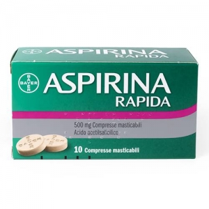 Aspirina Rapida 10 Compresse Masticabili 500 mg - Dolomiti e Natura