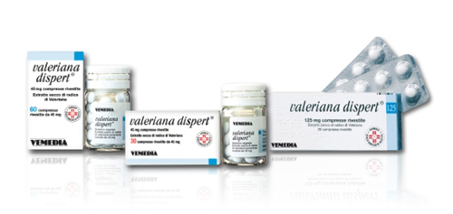 Valeriana Dispert 60 Compresse Rivestite 45 mg - Dolomiti e Natura