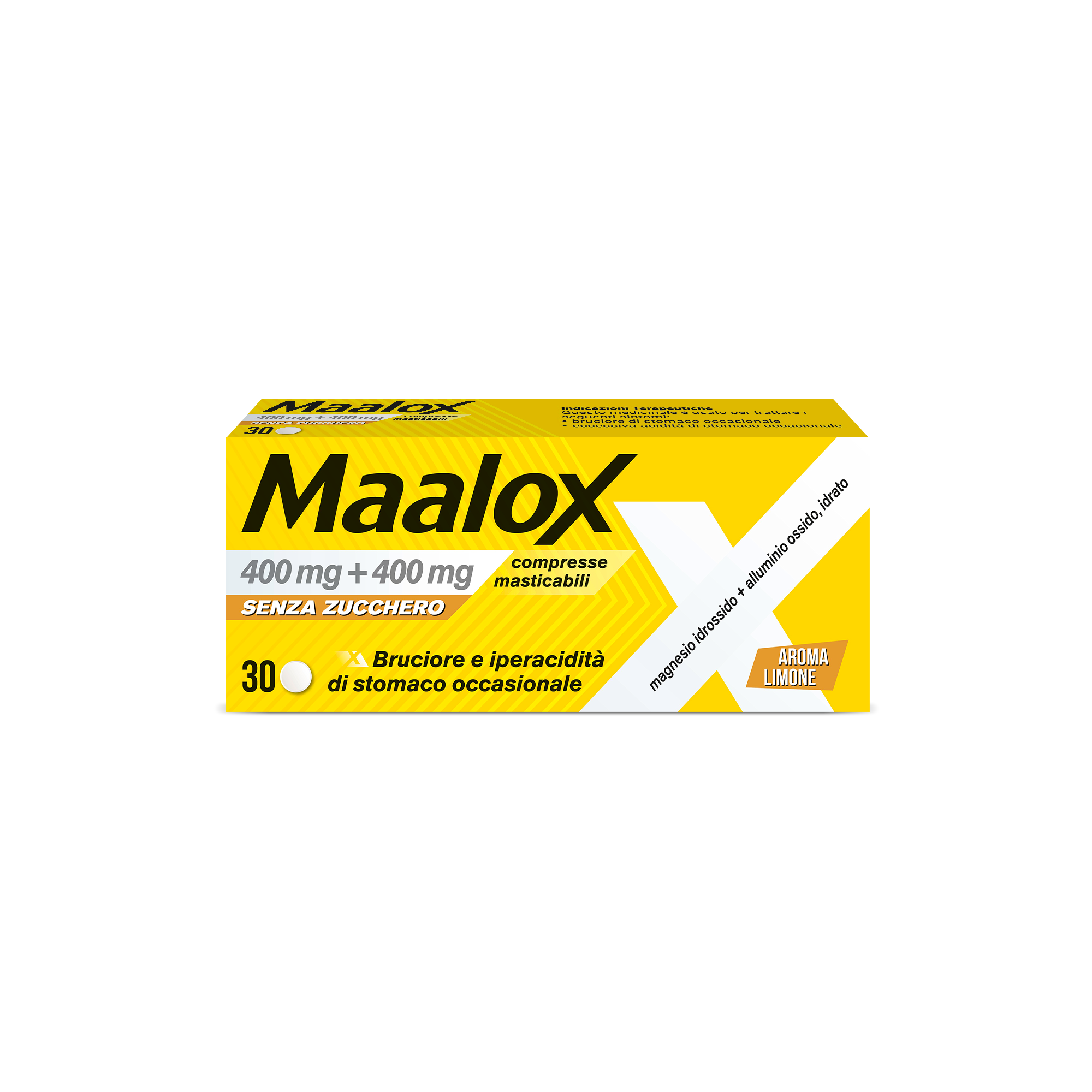 MAALOX*S/Z 30CPR LIMO400+400MG - Dolomiti e Natura