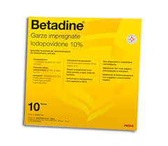 Betadine 10 Garze Impregnate 10x10 - Dolomiti e Natura