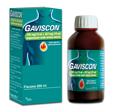 GAVISCON*OS 500+267MG/10ML MEN - Dolomiti e Natura