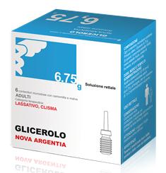Glicerolo Nova Argentia 6 Contenitori 6,75 g - Dolomiti e Natura