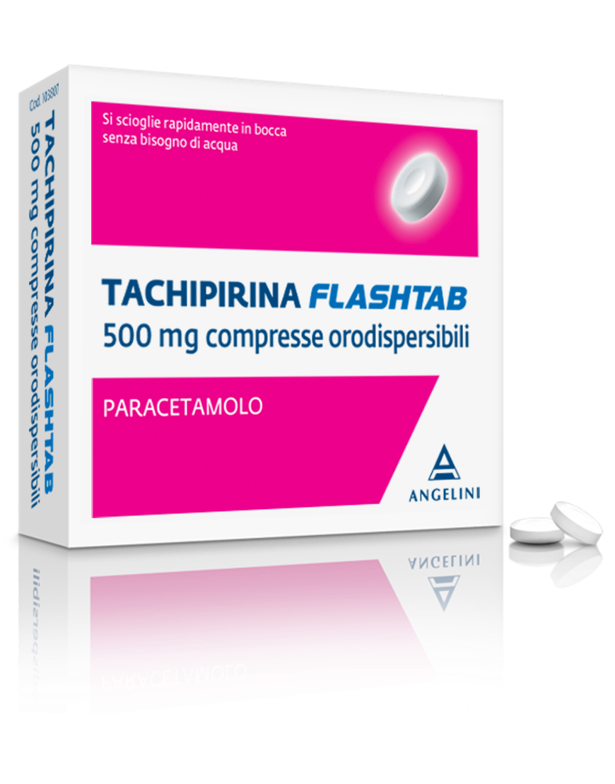 Tachipirina Flashtab 16 Compresse 500 mg - Dolomiti e Natura