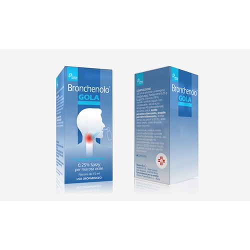 Bronchenolo Gola Spray 15 ml - Dolomiti e Natura