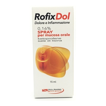 RofixDol Dolore e Infiammazione 0,16% Spray Flacone 15 ml - Dolomiti e Natura