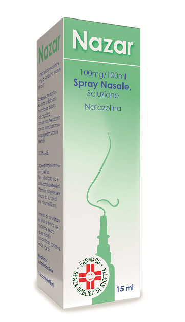NAZAR*SPRAY NAS 15ML 1MG/ML - Dolomiti e Natura