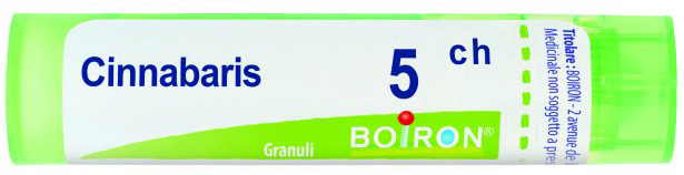 CINNABARIS 5 CH GRANULI - Dolomiti e Natura