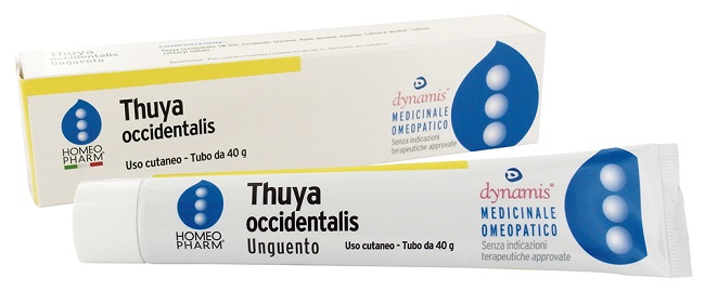 THUYA OCCIDENTALIS HOMEOPHARM UNGUENTO 40 G - Dolomiti e Natura