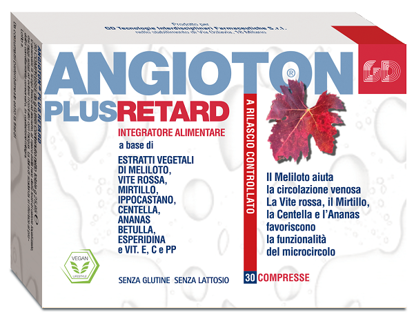 ANGIOTON PLUS RETARD 30 COMPRESSE - Dolomiti e Natura