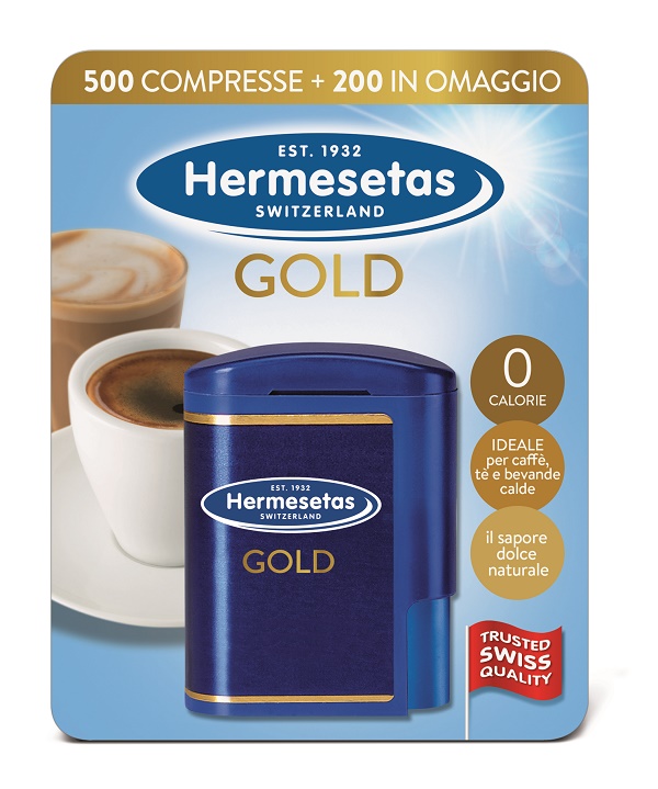 HERMESETAS GOLD 500+200 COMPRESSE 35 G - Dolomiti e Natura