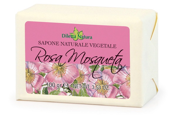 DILETTA N SAPONE ROSA MOSQUETA 100 G - Dolomiti e Natura