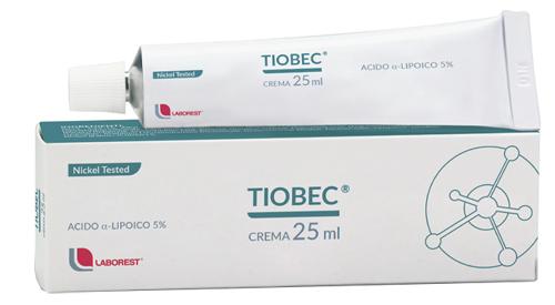 TIOBEC CREMA ACIDO LIPOICO 5% 25 ML - Dolomiti e Natura