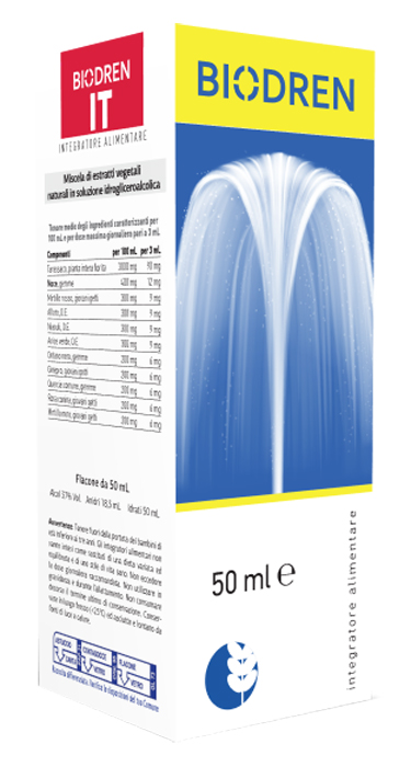 BIODREN IT SOLUZIONE IDROALCOLICA 50 ML - Dolomiti e Natura