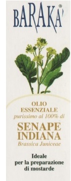 BARAKA' OLIO ESSENZIALE SENAPE GRADO ALIMENTARE 12 ML - Dolomiti e Natura