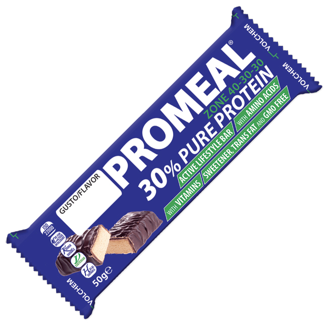 PROMEAL ZONE 40-30-30 30% PURE PROTEIN COCCO BARRETTA 50 G - Dolomiti e Natura