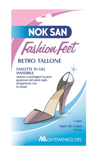 NokSan Fashion Feet Fascetta Per Retro Tallone 1 Paio - Dolomiti e Natura