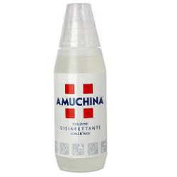 DISINFETTANTE IGIENIZZANTE A BASE DI IPOCLORITO DI SODIO ANTIMICROBICO AD AMPIO SPETTRO D'AZIONE AMUCHINA LIQUIDA 100% 500 ML - Dolomiti e Natura