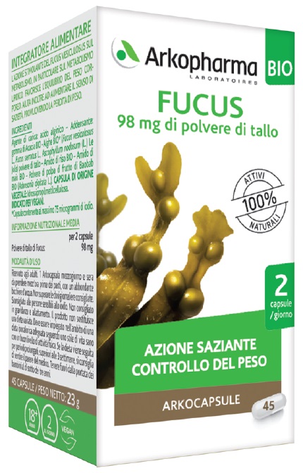 ARKO CAPSULE FUCUS BIO 45 CAPSULE - Dolomiti e Natura
