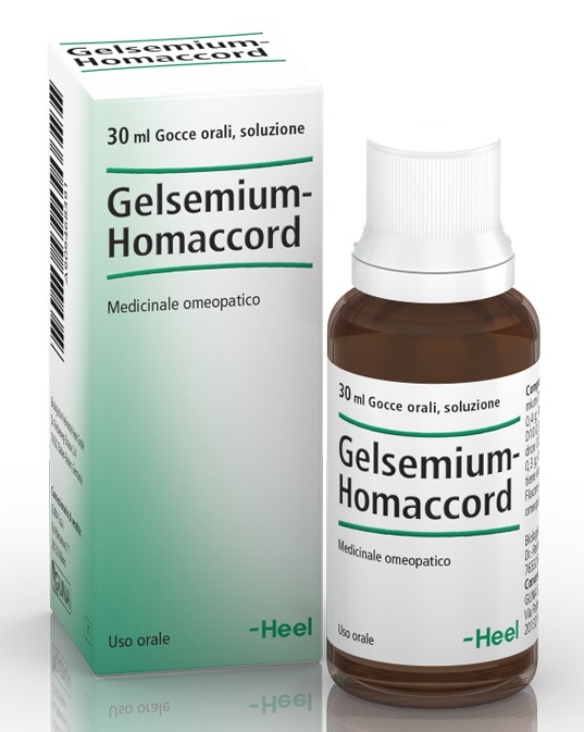 HEEL GELSEMIUM HOMACCORD GOCCE 30 ML - Dolomiti e Natura