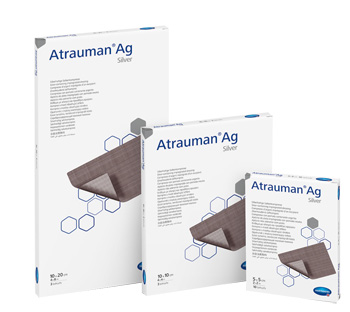 MEDICAZIONE CON ARGENTO ATRAUMAN AG 5X5CM 3 PEZZI - Dolomiti e Natura