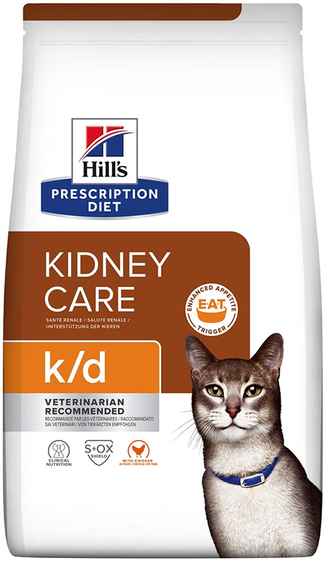 PRESCRIPTION DIET FELINE KIDNEY CARE K/D CHICKEN 400 G - Dolomiti e Natura