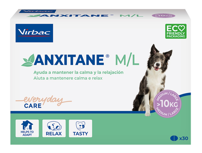 ANXITANE M/L SUPPLEMENTO NUTRIZIONALE SCATOLA 30 COMPRESSE APPETIBILI - Dolomiti e Natura