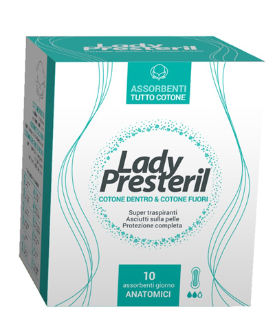 LADY PRESTERIL ANATOMICO POCKET 10 PEZZI - Dolomiti e Natura