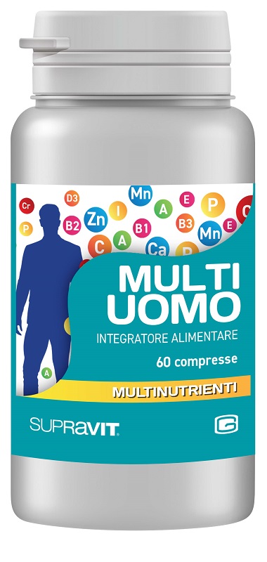 SUPRAVIT MULTI UOMO 60 COMPRESSE - Dolomiti e Natura