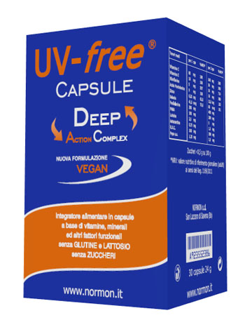 NORMON UV FREE 30 CAPSULE - Dolomiti e Natura